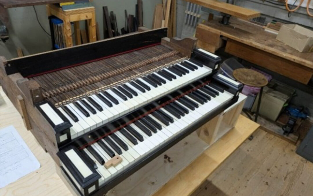 Voortgang restauratie Van Oeckelenorgel